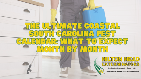 Coastal South Carolina pest calendar