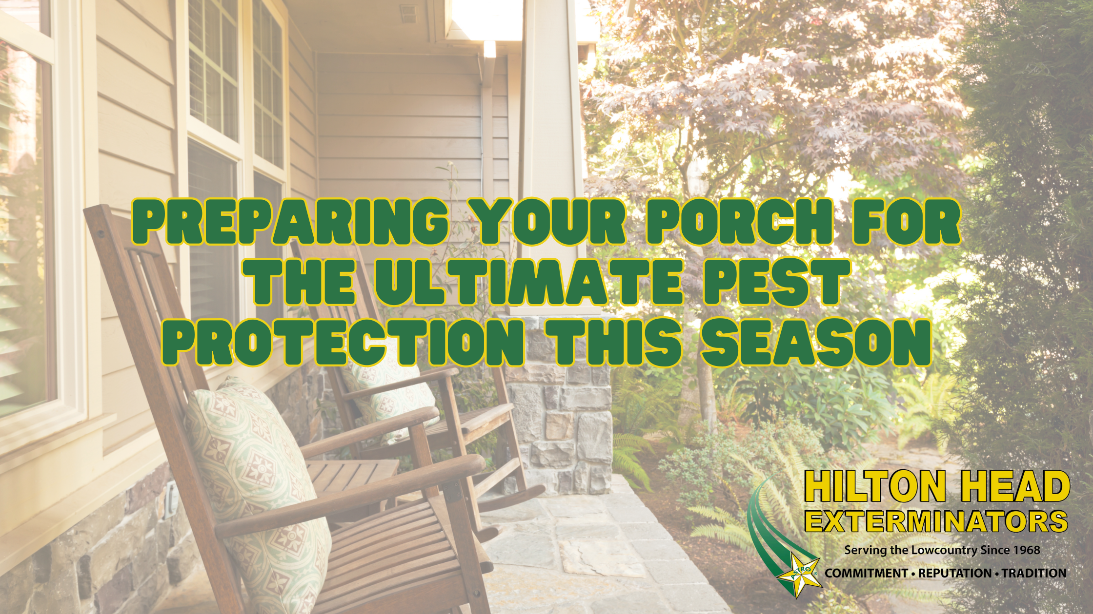 Preparing Your Porch for the Ultimate Pest Protection This Season - Influence Outdoor Pest Preference Outing Season